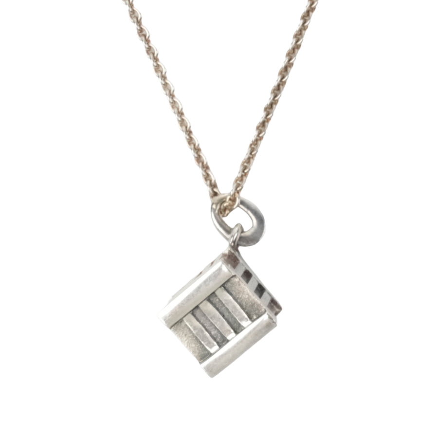 TIFFANY & CO. Atlas Cube Necklace