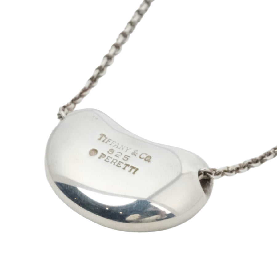 TIFFANY & CO. SV925 Bean Pendant Necklace