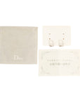 CHRISTIAN DIOR Dior Logo Earrings