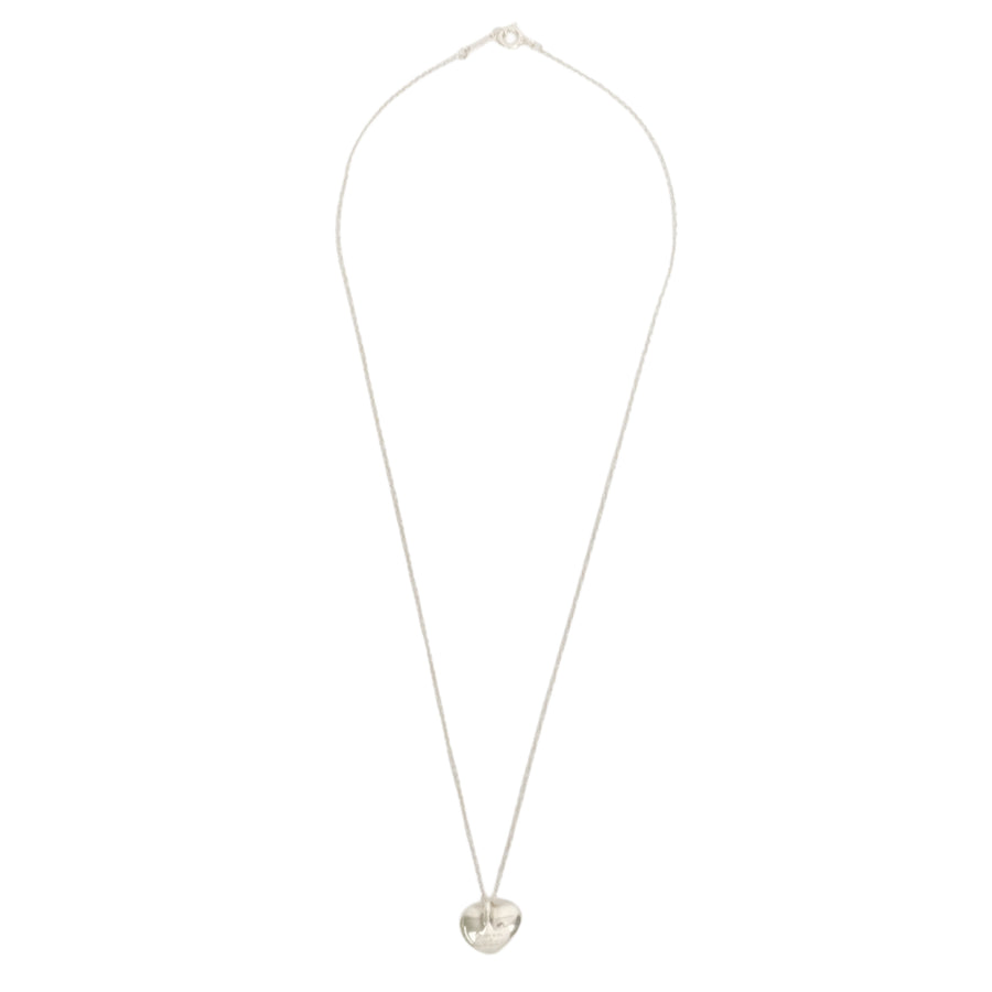 TIFFANY & CO. SV925 Curved Heart Necklace