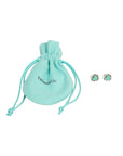 TIFFANY & CO. SV925 Love Tiffany Blue Heart Earrings