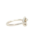 TIFFANY & CO. SV925 K18YG Love Knot Ring