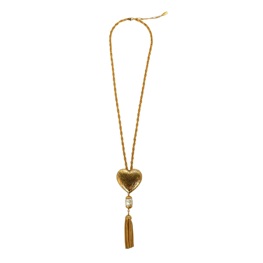 YVES SAINT LAURENT Necklace/Brooch 2Way