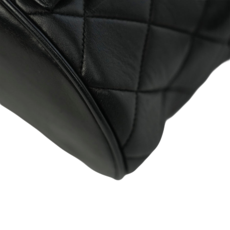 CHANEL 1994-1996 Matelassé Chain Lambskin Backpack