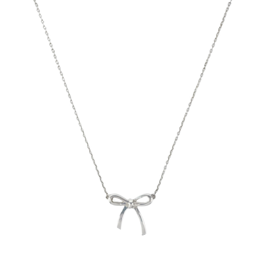 TIFFANY & CO. SV925 Ribbon Necklace