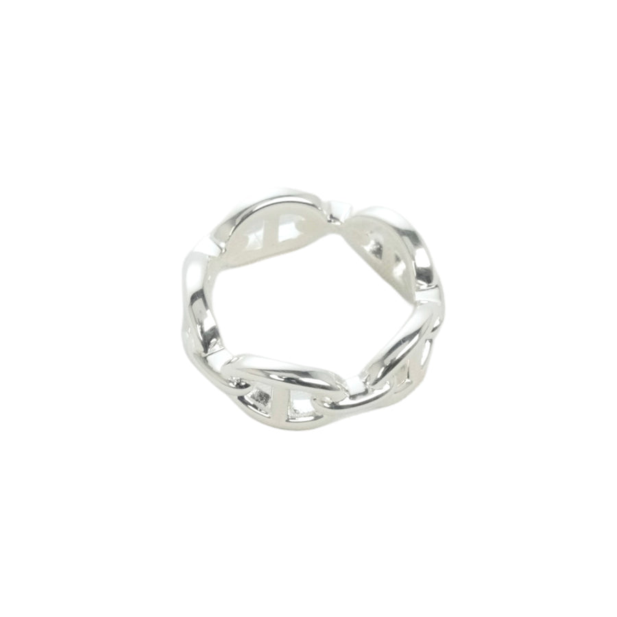 HERMES Ag925 Chaine d'Ancre Anchored Ring