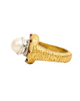 Vintage-Style 2-Way Coin Motif Ring