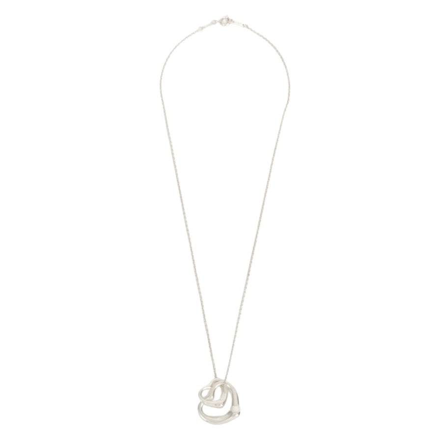 TIFFANY & CO. Double Open Heart Necklace