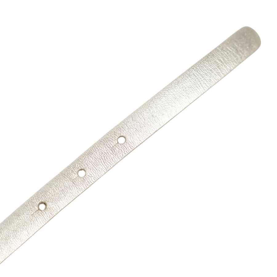 CHANEL CUIR VERITABLE Coco Mark Belt