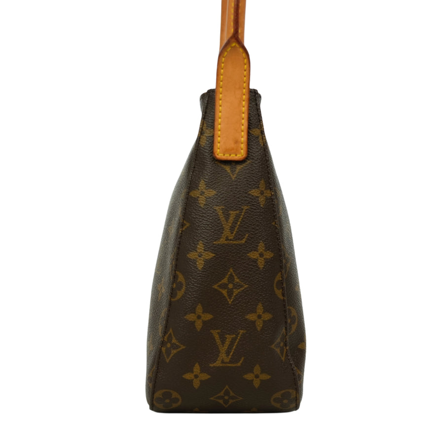 LOUIS VUITTON Monogram LoopingMM Canvas Shoulder Bag M51146