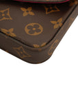 LOUIS VUITTON Monogram Pochette Felicie Shoulder Bag M81896