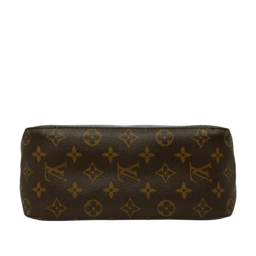 LOUIS VUITTON Monogram LoopingMM Canvas Shoulder Bag M51146