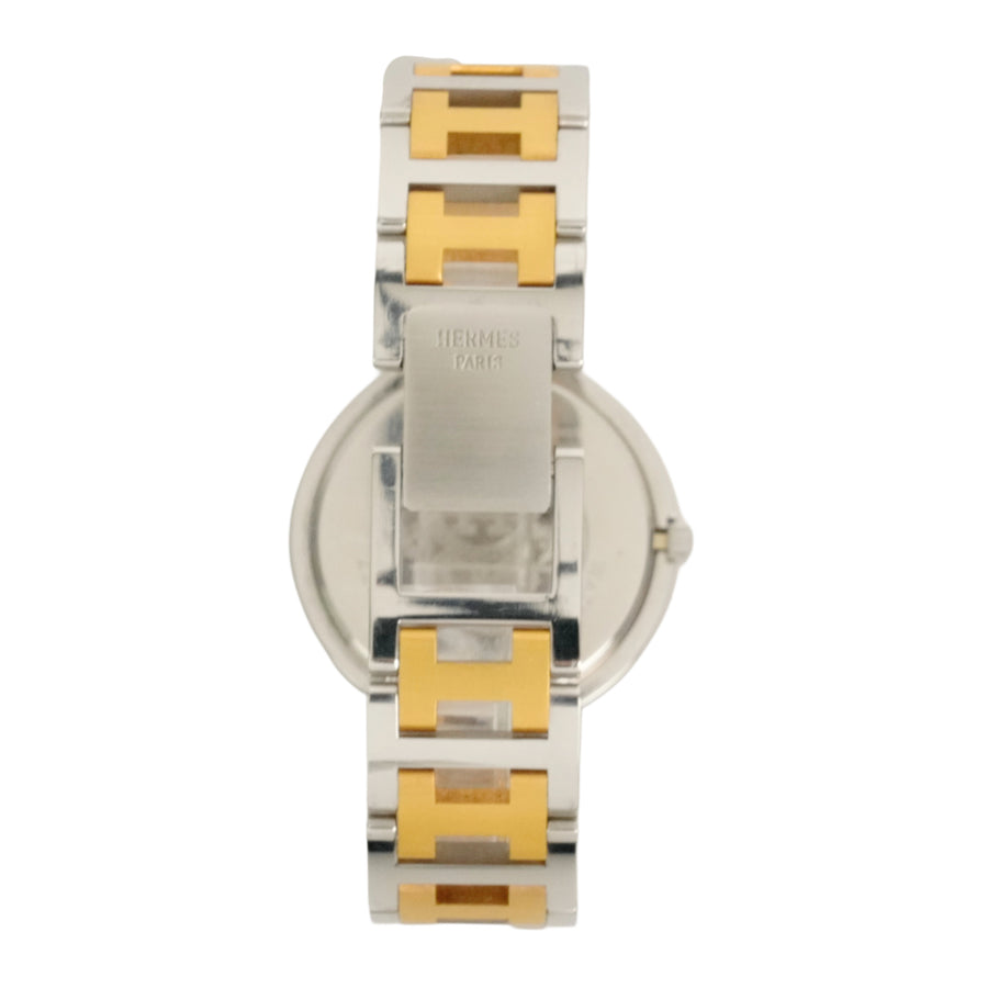 HERMES Clipper Classic YG Combination Boys 34 mm Watch