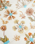 HERMÈS Herbier de Gavarnie "Pressed Flowers of Gavarnie Cirque" Carre 90 Scarf
