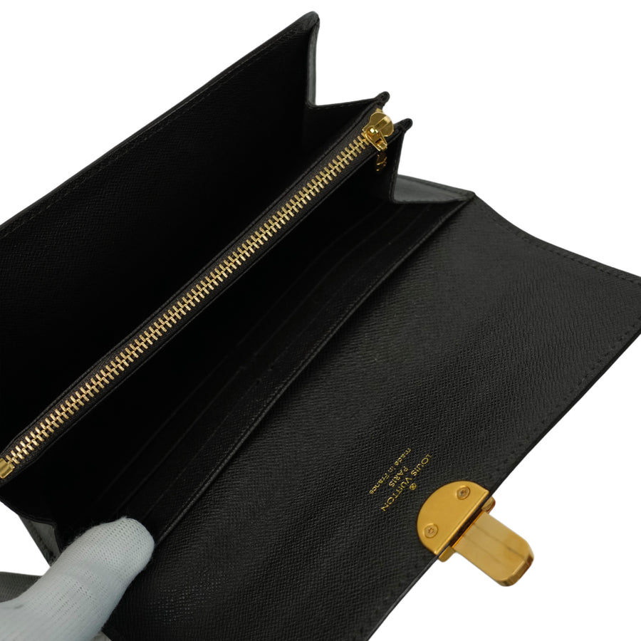 LOUIS VUITTON Monogram Portefeuille Sarah Long Wallet M63006