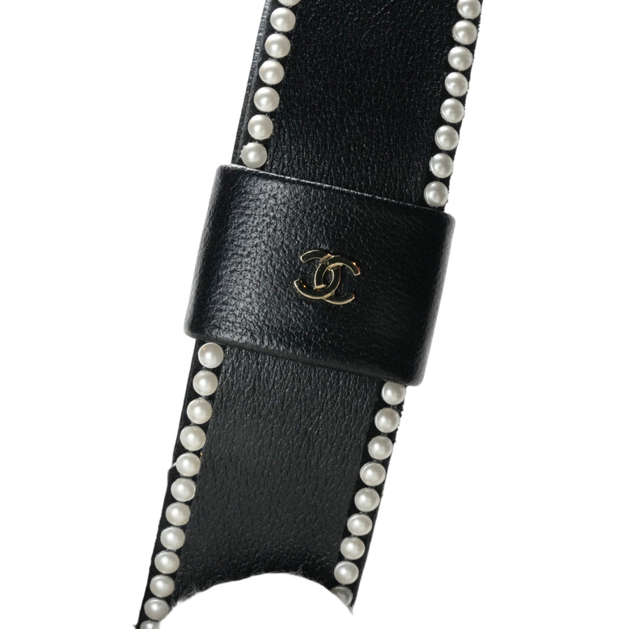 CHANEL Coco Mark Hair Scrunchie
