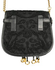 PRADA Embroidered Flower Nylon Shoulder Bag / Waist Bag