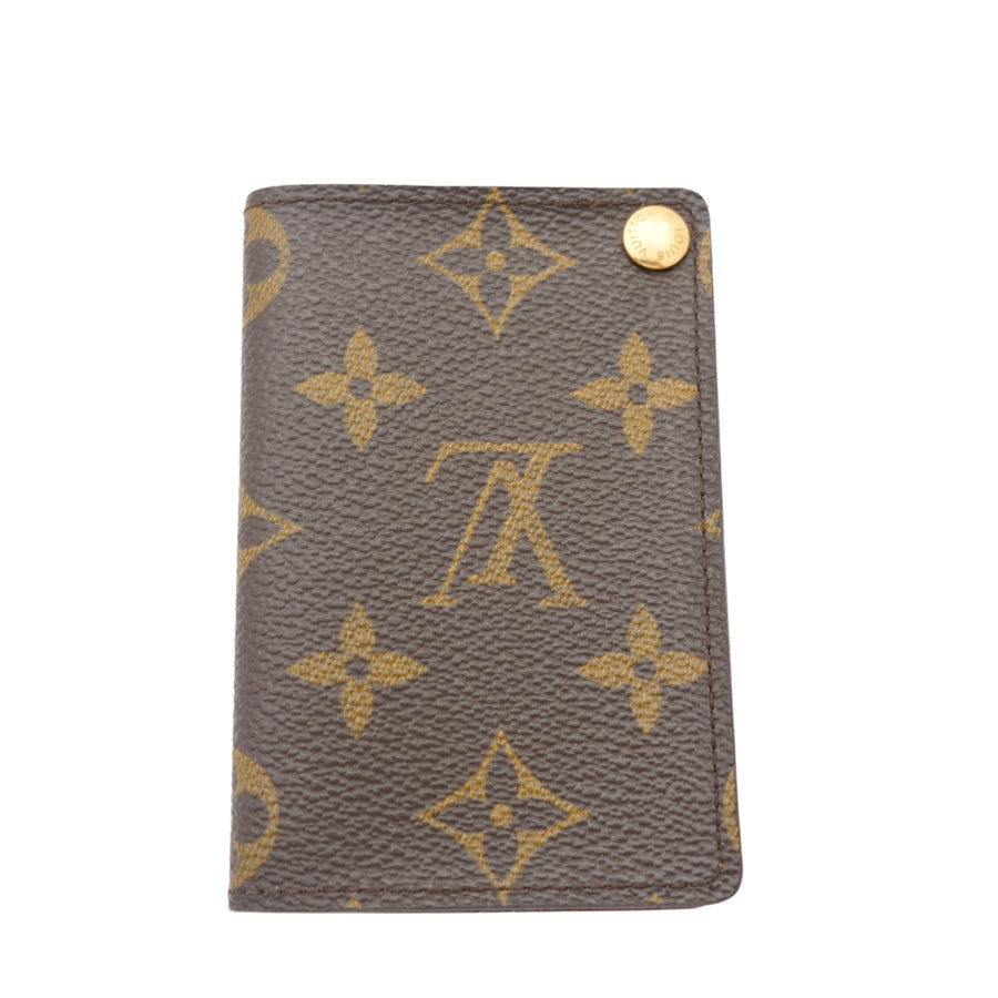 LOUIS VUITTON Monogram Porte-Cartes Credit Pression M60937 OTHER ACCESSORY