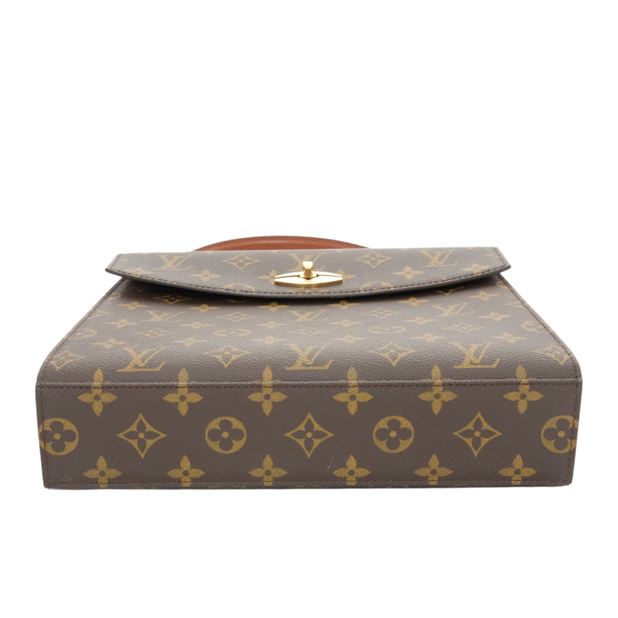 LOUIS VUITTON Monogram Malesherbes MM Canvas Handbag M51379