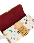 LOUIS VUITTON Monogram Multicolor Pochette Courtney Clutch Bag M45639