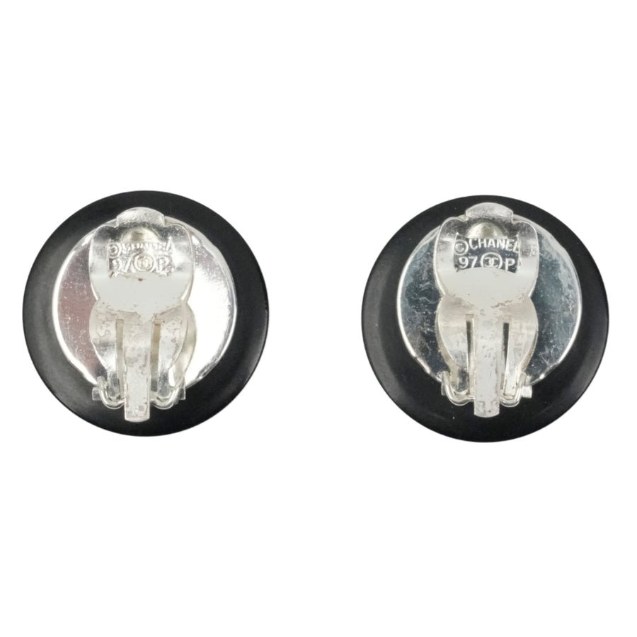 CHANEL Rhinestone Earring