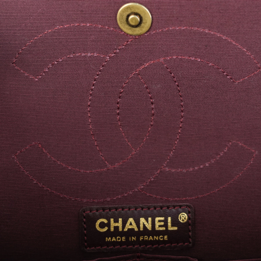 CHANEL 2008-2009 Gold Hardware Shoulder Bag