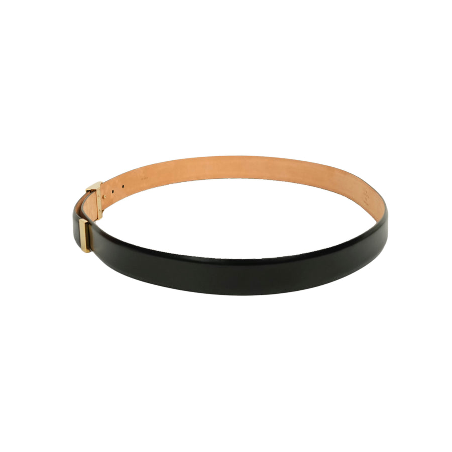 LOUIS VUITTON Noir Ceinture Carré M6805Q Belt