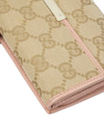 GUCCI GG Canvas Long Wallet