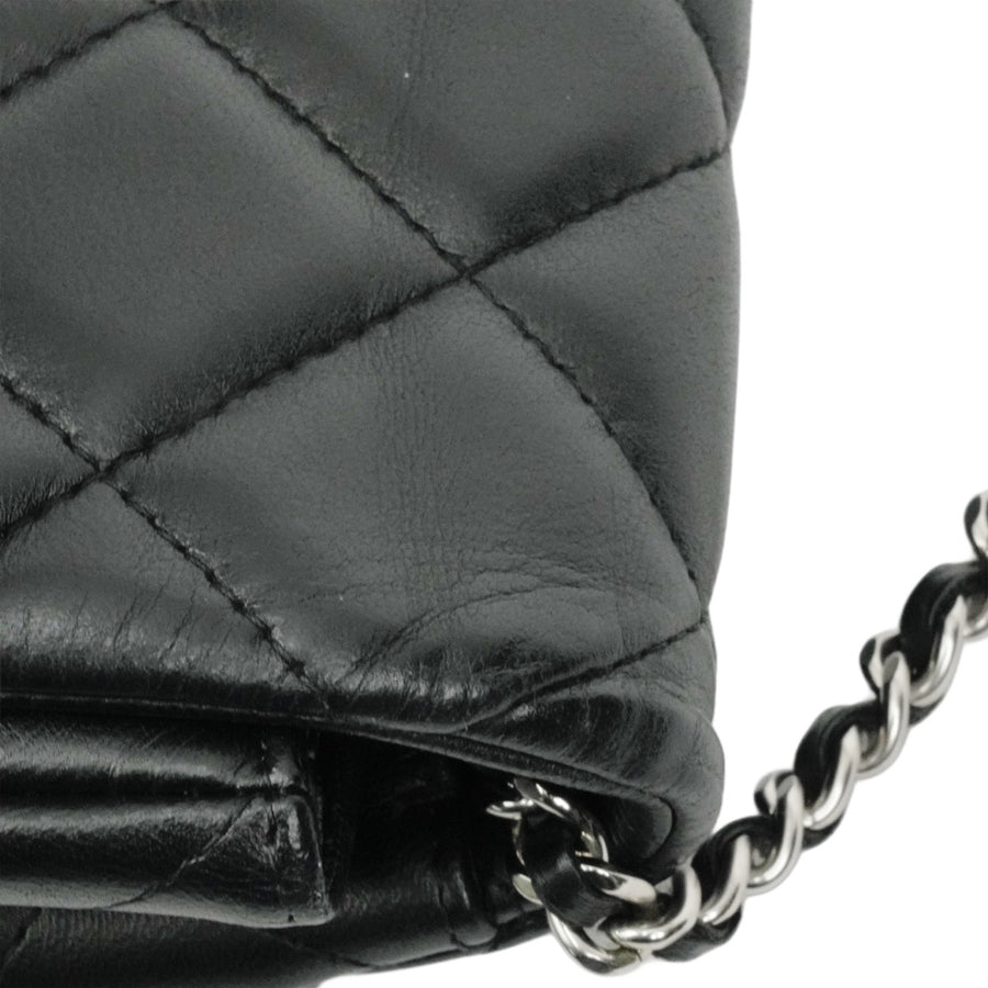 CHANEL 2012-2013 Matelassé Chain Lambskin Shoulder Bag