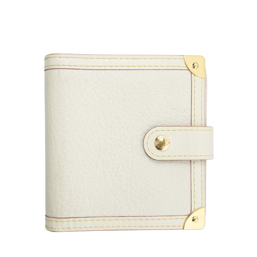 LOUIS VUITTON Compact Zip Suhali Wallet