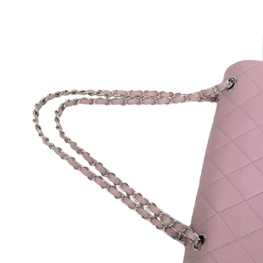 CHANEL 2008–2009 Matelassé Bicolor Chain Shoulder Bag
