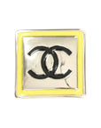 CHANEL Coco Mark Square Brooch