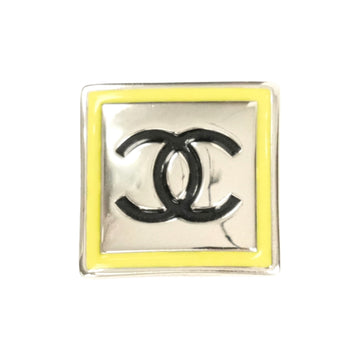 CHANEL Coco Mark Square Brooch