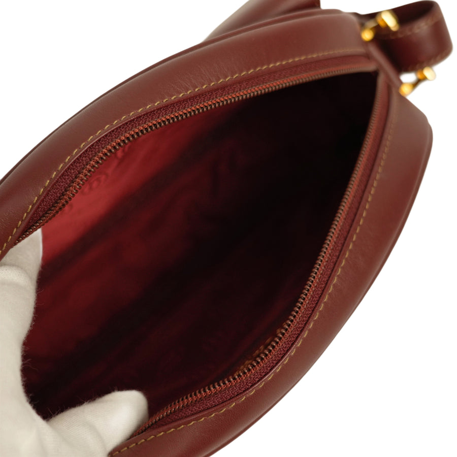 CARTIER Must Line Bordeaux Shoulder Bag
