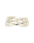 TIFFANY & CO. SV925 1837 Interlocking Circle Double Ring