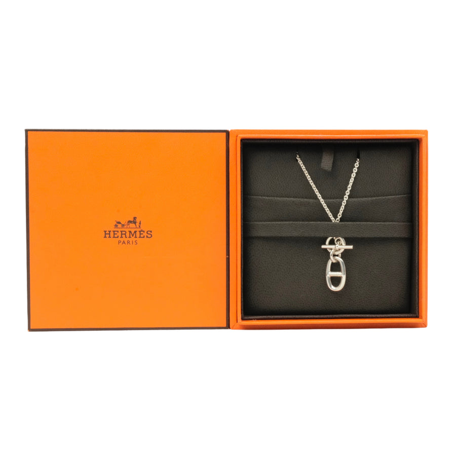 HERMES Ag925 Chaine d'Ancre Pendant Necklace