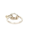 TIFFANY & CO. SV925 K18YG Love Knot Ring