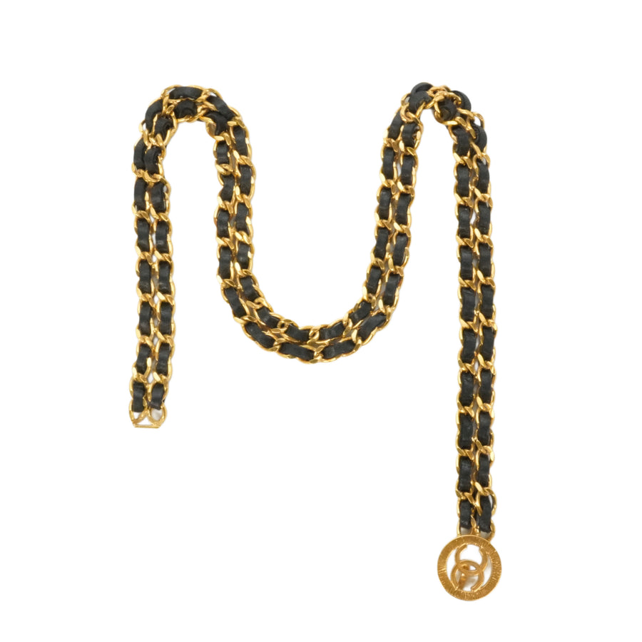 CHANEL Coco Mark Chain Belt