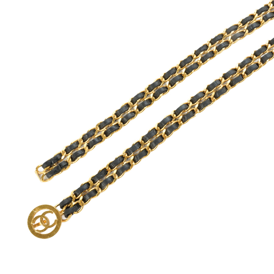 CHANEL Coco Mark Chain Belt