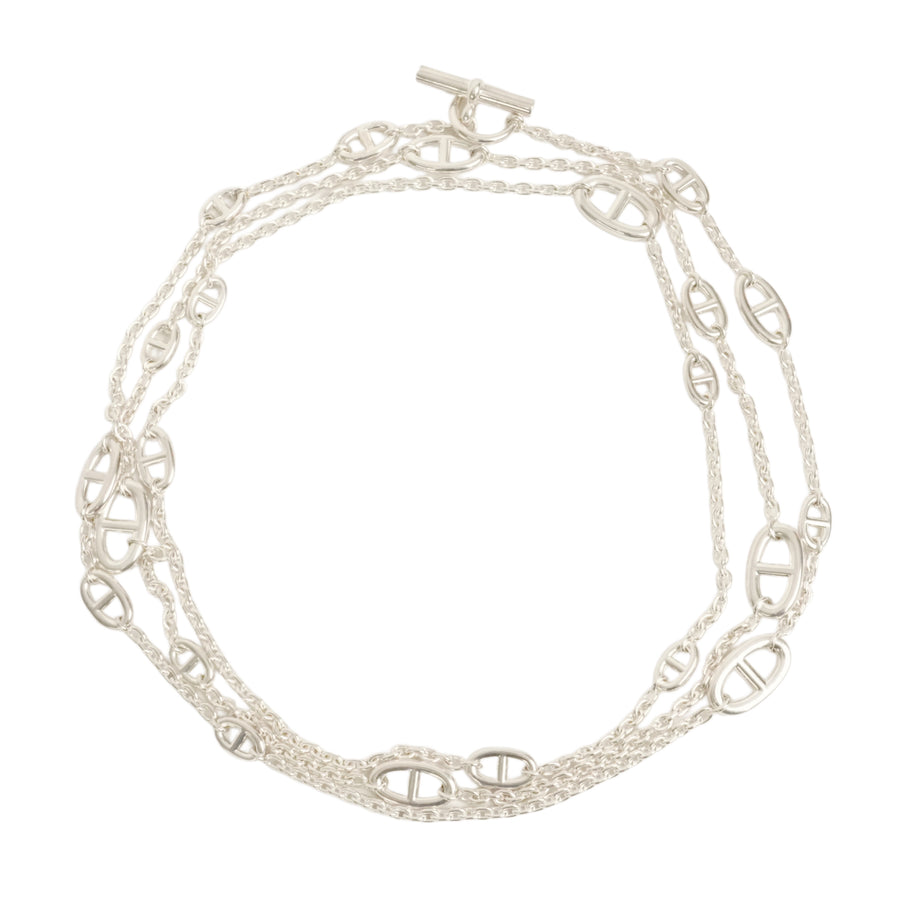 HERMES SV925 Chaine d’Ancre Necklace / Belt 160