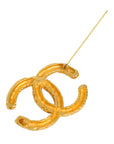 CHANEL Coco Mark Lava Brooch