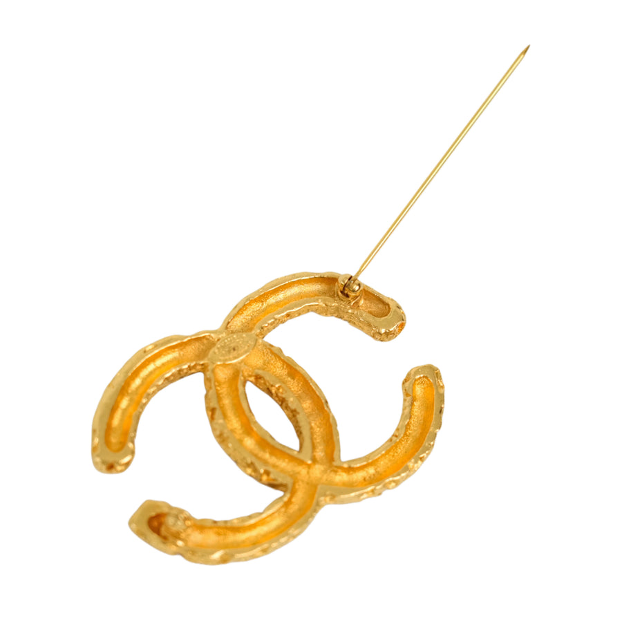 CHANEL Coco Mark Lava Brooch