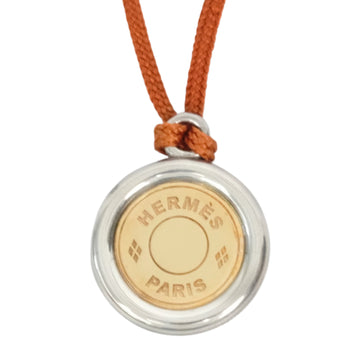 HERMES SV925 K18YG Calée Necklace