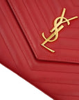 YVES SAINT LAURENT Paris Cassandra Shoulder Bag/Clutch Bag 2Way