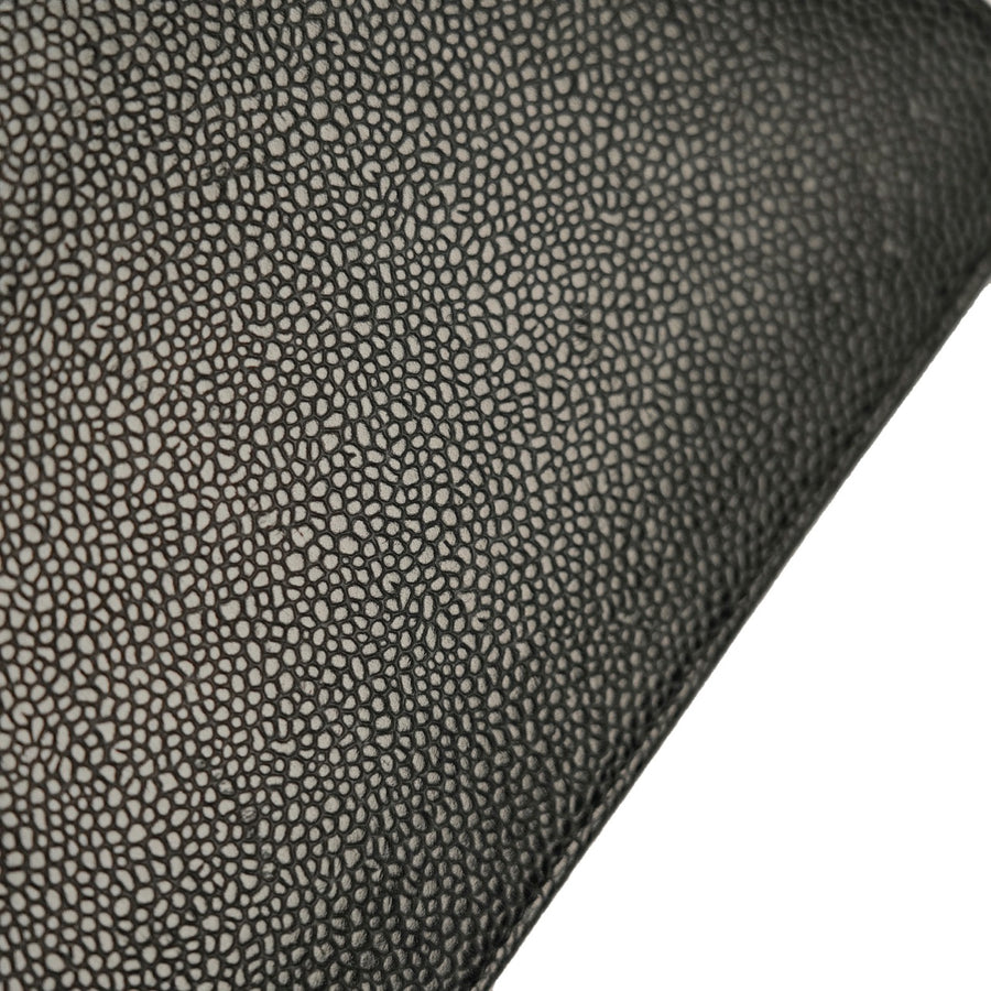 CHANEL Coco Mark Caviar Skin Shoulder Bag