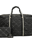 CHANEL CHANEL 1997–1999 Old Travel Line Boston Bag / Travel Bag2-Way