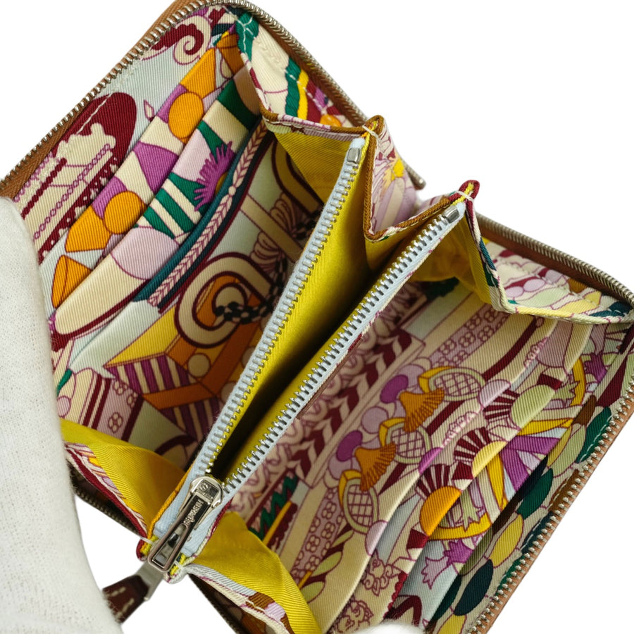 HERMES Azap Silk'In Compact Wallet