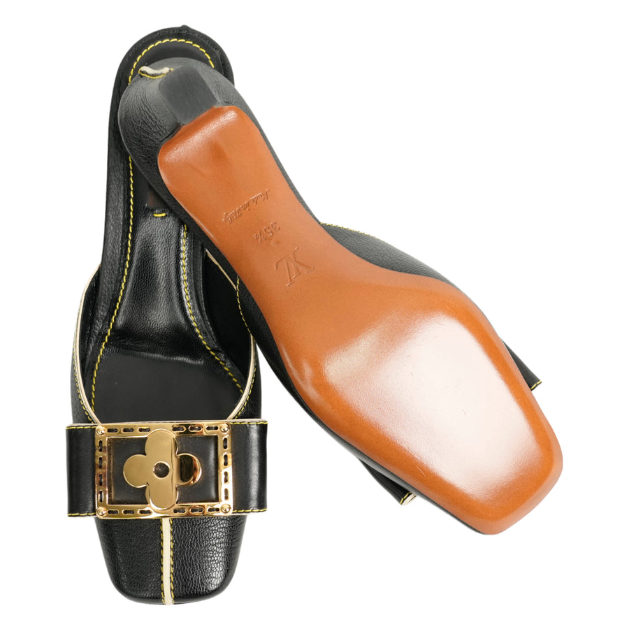 LOUIS VUITTON Suhali Line Mules