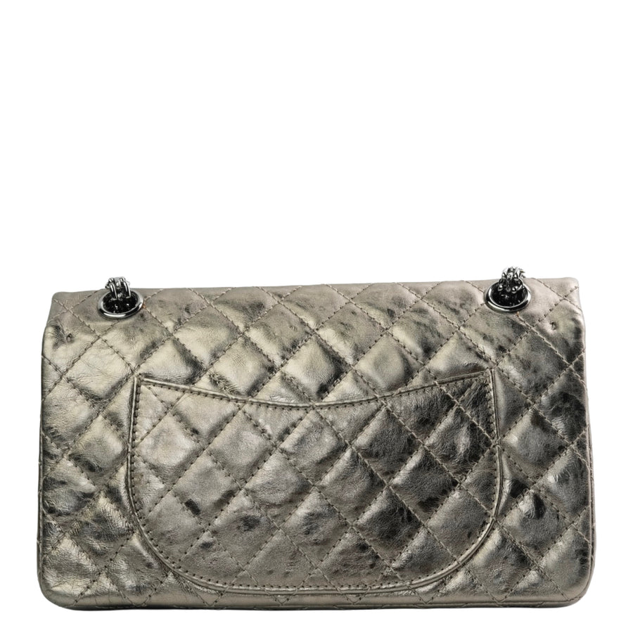CHANEL 2006–2008 2.55 Matelassé Chain Shoulder Bag