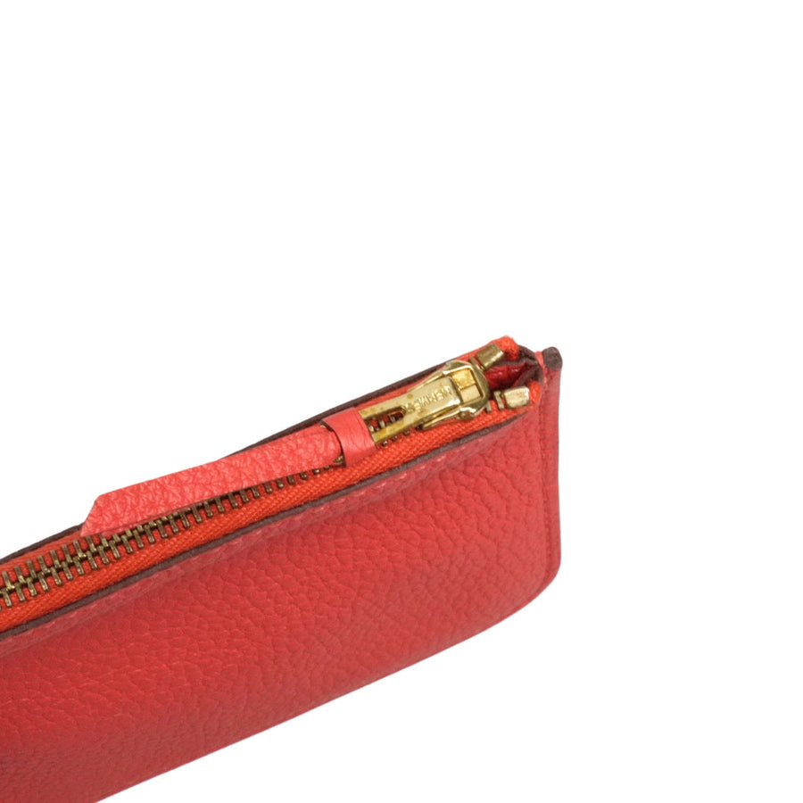 HERMES Dogon GM Taurillon Clemence Wallet